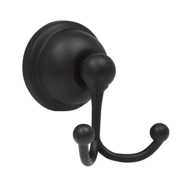 Imagen de 018695 GANCHO DOBLE GA80N NEGRO RUGO