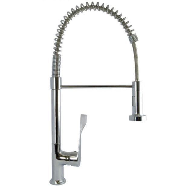 Imagen de 018739 MEZCLADORA P/FREG MONOM 010FM CROMO RUGO