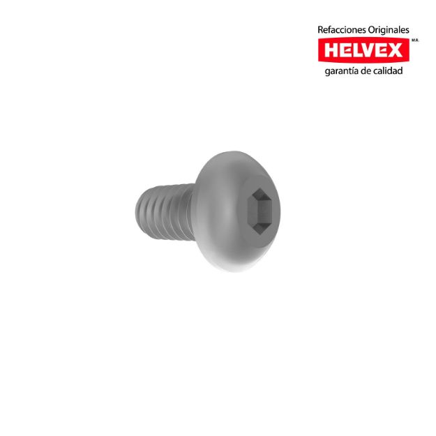 Imagen de 019044 TORNILLO CABEZA DE BOTON 5-40 X 1/4"" (RH-2671) HELVEX