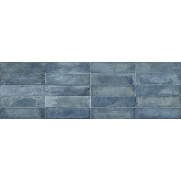 Imagen de 019739 BRICK TAVIRA BLUE DIG 6.5X26 (C/0.6422 MT2)(M609459) DUNE