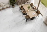 Imagen de 019786 MARMOL LAURENDA FD PUL BLAN 59.3X119.0 1A (1.41 MT2) PORCELANITE