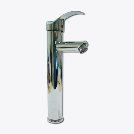 01076 MEZCLADORA P/LAV MONOM 23MTL CROMO RUGO