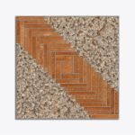 014942 DOMUS DECO FD ROJO  55X55 1A (1.49 MT2) PORCELANITE