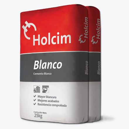 07561 CEMENTO BLANCO HOLCIM 25 KGS