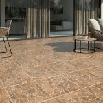 Imagen de 017334 PIEDRA RIU CAFE 44X44 1A-N (1.92 MT2) PORCELANITE