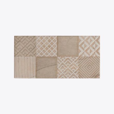 Imagen de 018760 LISTELO NAGARA BEIGE DIGITAL 15X30 (M608980) COCEMEX
