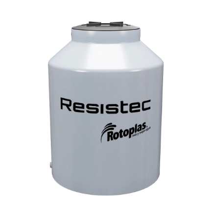 Imagen de 017648 TINACO ROTOPLAS RESISTEC 1100 LTS GRIS